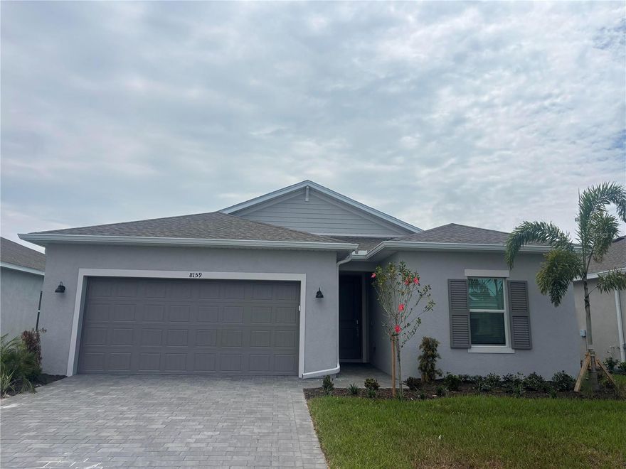 Beautiful new construction home located a short drive from the beach.
