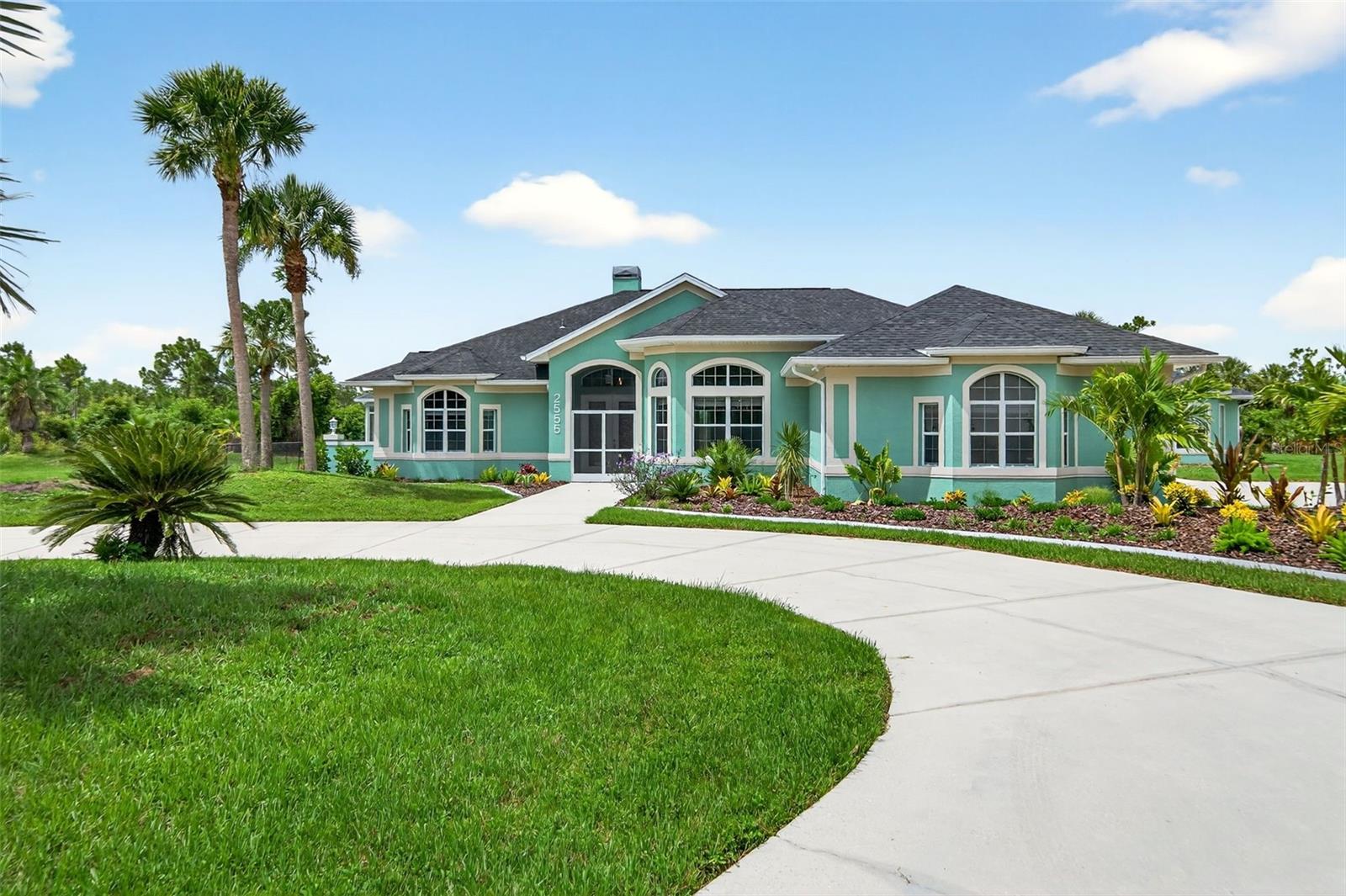 One or more photo(s) has been virtually staged. Rare Waterfront Estate | 7 Beds | 5 Baths | Private Guest House | 7-Car Garage | Direct Gulf Access | Pool & Spa |
A rare opportunity to own one of Port Charlotte’s most distinguished waterfront estates—an extraordinary, private 3-acre sanctuary offering the perfect blend of refined luxury, privacy, and premier Gulf access. This one-of-a-kind property is an unparalleled retreat, thoughtfully designed for both grand-scale entertaining and effortless everyday living—and it will not remain on the market long.
The main residence, completely reimagined and masterfully remodeled after Hurricane Ian, boasts 5 spacious bedrooms and 4 elegant baths. Step into a light-filled interior adorned with new wide-plank laminate wood flooring, a stunning designer kitchen with all-new high-end appliances, custom cabinetry, and sleek counters. Every bathroom has been tastefully redone with upscale finishes, while new interior and exterior lighting, ceiling fans, custom blinds, and a wood-burning fireplace elevate the ambiance throughout.
A separate, fully private 2-bedroom guest house/in-law cottage with its own entrance, kitchen, laundry, and living areas provides ideal accommodations for extended family or guests—offering flexibility and sophistication.
The luxurious outdoor living area is equally breathtaking, including:
-Expansive screened lanai with outdoor kitchen, new exterior lighting, and ample space for entertaining
-Heated pool and spa, with all new equipment (2024)
-Private dock with boat lift, Jet Ski lift, and rare private boat ramp—providing direct access to Charlotte Harbor and the Gulf with no bridges
-4-car detached garage—perfect for car enthusiasts or workshop needs
-Generator for essential backup power
-Ring doorbell
-Flagpole overlooking the water
-Partially fenced yard ideal for pets or future enhancements
-Lush new landscaping installed March 2025
-Mature trees with private driveway.
Additional highlights include:
-Sunroom off the master suite with tranquil views
-Whole house RO water system with recent upgrades and monthly maintenance
-Three water heaters, including one tankless (5 years new).
Discerning buyers will recognize the unmatched value and extraordinary lifestyle this waterfront compound offers. With direct Gulf access, over 7,000 square feet of total living space, and every upgrade imaginable—this estate is a rare find and won’t be available for long.
Schedule your private showing today and experience luxury coastal living at its finest.