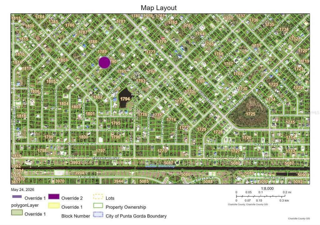 Photo of 5388 Gulfport Terrace, Port Charlotte, FL 33981 (MLS # D6147577)