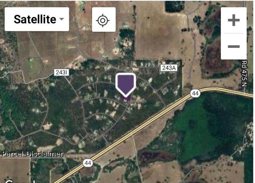 Discover this prime 1 acre lot in Oak Hill that offers tranquility and convenience, just 15 minutes from Brownwood square and easy access to The Villages, Dining, Shopping, Medical, and Entertainment. Deed restrictions allow for a builder of your choice, with a minimum 1,800 SQ FT home. Do not miss this prime location for your dream home!  With easy access to I-75, Orlando, Tampa, or the west coast within an hour's drive. Enjoy the nearby Whispering Oaks Winery and embrace the essence of Florida living. Just across SR 44 lies the Lake Panasoffkee Wildlife Area, offering nearly 10,000 acres of diverse wildlife experiences, from biking, hiking, and horseback riding to camping and boating. Don't miss out on this opportunity to build your ideal retreat in a prime location!