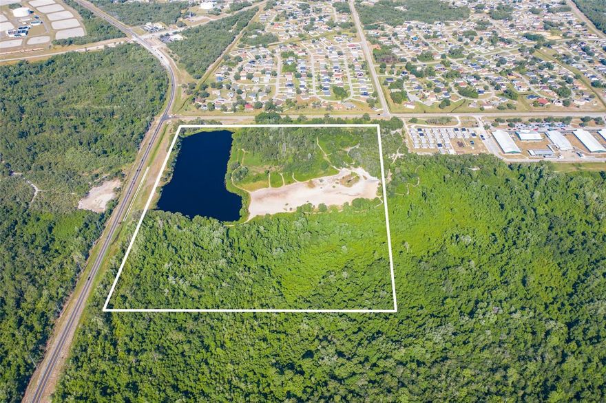Discover a rare jewel in Poinciana, Florida— a sprawling 45-acre residential oasis poised for transformative development or as a grand personal estate. Nestled at Laurel Avenue 34759, this expansive property is a canvas awaiting your vision, with boundless potential for a vibrant new community or a private retreat.

The land is bathed in the natural beauty of Central Florida, featuring a serene pond that mirrors the sky and adds a touch of tranquility. Envision luxurious homes or quaint cottages dotting the landscape, each with views of the water and access to nature's bounty. The property’s generous dimensions are bordered by S. Laurel Ave. and Poinciana Parkway, ensuring easy access and excellent visibility.

Take advantage of this prime location, where the whisper of the breeze through the trees and the peaceful waters create a backdrop for innovation or secluded living. Whether you're a developer looking to imprint your mark on Poinciana’s landscape or an individual craving space and privacy, this land offers an unparalleled opportunity to dream big and build bigger. Embrace the chance to shape the future in a place where possibilities are as wide as the property’s vast horizons.