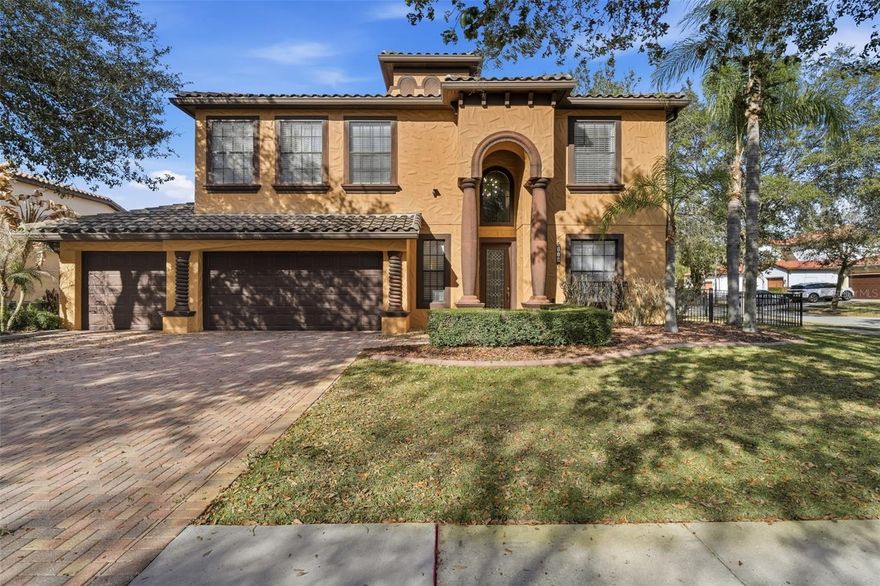 Step into luxury the moment you arrive at this meticulously maintained two-story residence, offering 4 bedrooms, 5 baths, and 3486 square feet of beautifully crafted living space. The home welcomes you with a sense of elegance, beginning with the first-floor primary suite that provides comfort and convenience, while the gorgeous kitchen—complete with counter seating, an inviting eat-in area, and a formal dining room—sets the stage for memorable gatherings. The flow continues into both a formal living room and a cozy family room, creating spaces that feel perfect for everything from relaxed evenings to lively entertaining.  

Upstairs, the home truly comes to life. A sprawling loft opens up to a stylish bar and lounge area, leading you to a private theater that feels like an escape of its own. Even better, the theater seating can remain for tenants who want the full cinematic experience from day one. Three additional bedrooms, each with its own bath, offer privacy and comfort for family or guests.  

The charm continues outdoors, where a screened-in porch looks out over a tranquil backyard designed for unwinding. With several seating areas, it’s the ideal spot to start your morning or end the day in peace. A spacious three-car garage adds practicality, while the downstairs laundry room keeps chores simple and convenient.  

What truly sets this home apart is the community it belongs to. Set along the St. John’s River, residents enjoy private boat access and the kind of amenities that feel more like a luxury retreat—an impressive clubhouse with a sparkling pool, a well-equipped fitness center, a fun playroom, and a comfortable media room. The clubhouse is even available for private events. All of this is nestled behind a guarded gate, ensuring both privacy and peace of mind.  

Homes for rent in this highly sought-after community rarely come available, making this an exceptional opportunity to experience a lifestyle defined by beauty, comfort, and exclusivity.