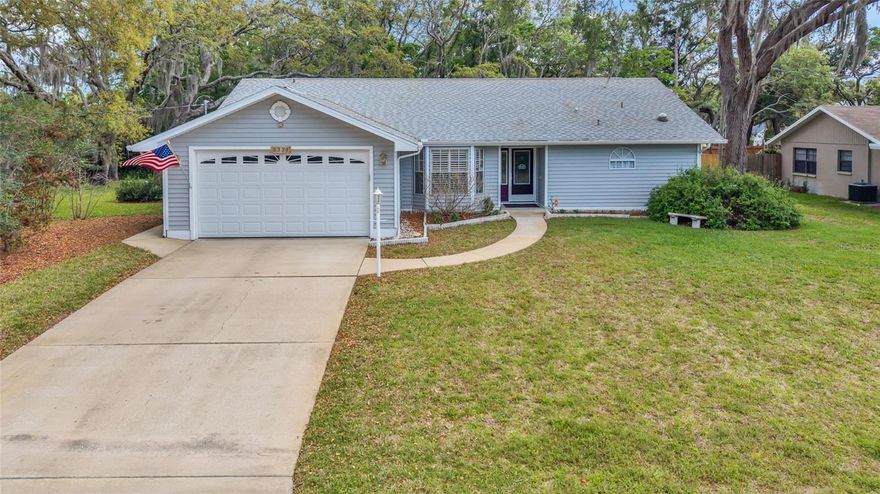 This well-maintained 2-bedroom, 2-bathroom home offers a comfortable and functional layout, ideally situated on a spacious 0.40-acre corner lot. The property features a 2-car garage and a thoughtfully designed interior that includes a welcoming living room, a formal dining area, and a generously sized kitchen with an adjoining nook--perfect for casual dining or additional entertaining space. An indoor laundry room adds everyday convenience, while the enclosed porch (which is wired for 220), offers approximately 230 square feet and provides a versatile, climate-controlled area for year-round enjoyment and functionality. Additional highlights include a second driveway, offering ample parking as well as a fully fenced yard, a detached shed. and a separate well, which supplies the irrigation system. This property combines practical features with ample outdoor space, making it an excellent option for those seeking both comfort and functionality in a well-cared for home! Roof-2016, HVAC-2020, Water Heater 2021