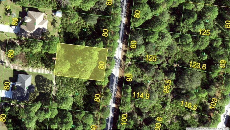 Discover an excellent opportunity to invest in one of Florida’s fastest-growing areas. This residential single-family homesite in beautiful Port Charlotte offers nearly a quarter acre of land, providing the perfect setting to build your future home or investment property in the Sunshine State.

One of the most attractive aspects of this property is its flexibility: no HOA, no deed restrictions, and no CDD fees, giving owners greater freedom in how they use and develop the land. According to the Charlotte County Property Appraiser records (08/18/23), the property is not located in an area requiring Scrub Jay mitigation, although buyers should reconfirm during their due diligence.

While the lot enjoys a peaceful natural Florida setting, it remains conveniently close to everyday essentials including shopping centers, restaurants, banks, and other services. The surrounding area is experiencing significant growth, with new construction homes being built throughout the community, making this an excellent moment to secure land before demand continues to increase.

This property is also well-suited for international investors and long-term real estate portfolios, including self-directed IRAs, 401(k) investment strategies, or those seeking to diversify assets with Florida real estate.

Located approximately 9.6 miles from Englewood Beach, you will enjoy easy access to the Gulf Coast’s beautiful beaches while benefiting from the growth potential of Port Charlotte.

Whether you are planning to build, hold for appreciation, or add land to your investment portfolio, this property represents a strategic opportunity to secure Florida real estate in a rapidly developing market.
MAKE YOUR OFFER  MOTIVATED SELLER