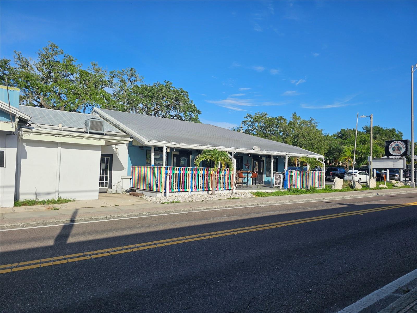 Rare opportunity to own a high-visibility, income-producing commercial property in the vibrant heart of Tarpon Springs! This expansive building offers generous square footage and sits on a high-traffic corner, ensuring excellent exposure on some of the city’s busiest roads. Additional parking lot on other side of street for plenty of parking!
Currently tenant-occupied by The Hidden Anchor, a well-established restaurant featuring a full bar and a popular outdoor Tiki Bar area, the property provides steady rental income.
Additional highlights include:
Ample parking to accommodate large crowds
Prime location surrounded by retail, residential, and tourist attractions
Strong long-term investment potential in a high-demand area
Whether you’re looking for a turnkey investment or a future site for your own concept, this property is a standout.
Don’t miss this rare chance to own premium commercial real estate in Tarpon Springs.
Appointment Only.
Business is currently for sale separately!
