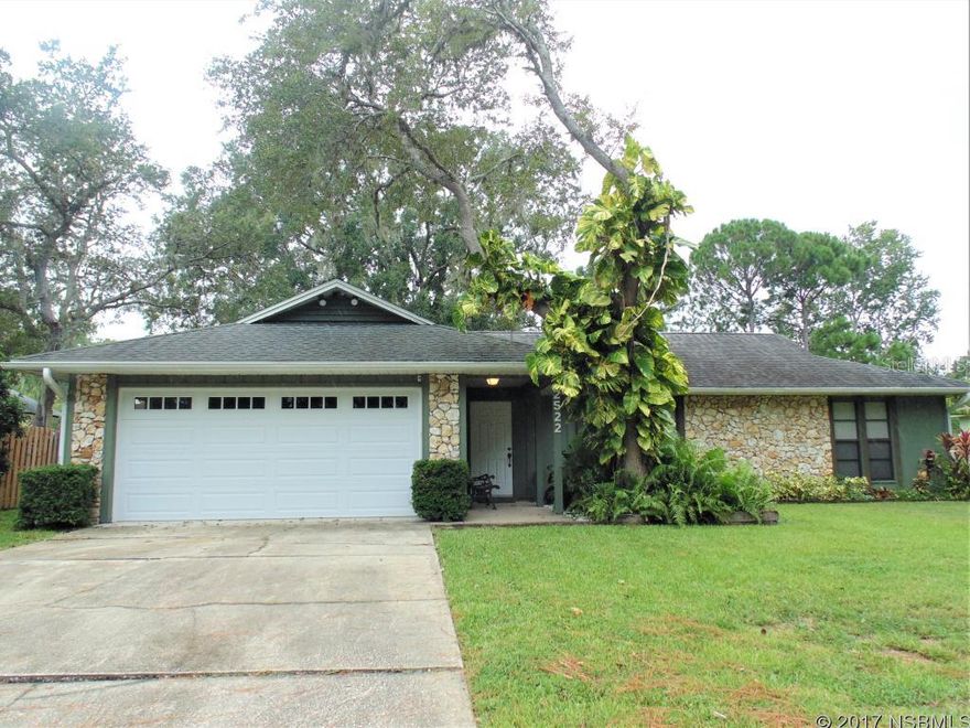 Are you looking for a lovely yard with a 12x20 workshop?  This 3 bedroom 2 bathroom home has it all!  Open living room, dining and kitchen areas perfect for family living.  Kitchen has breakfast bar and well planned counter space.  Large master bedroom has a walk in closet and standing shower in master bathroom.  There's an enclosed porch with A/C vented in that overlooks the large wood deck and beautiful back yard.  There's even a fish pond with a waterfall! Mature landscaping in front as well as stone accents gives this beauty exceptional curb appeal! ;Water: City