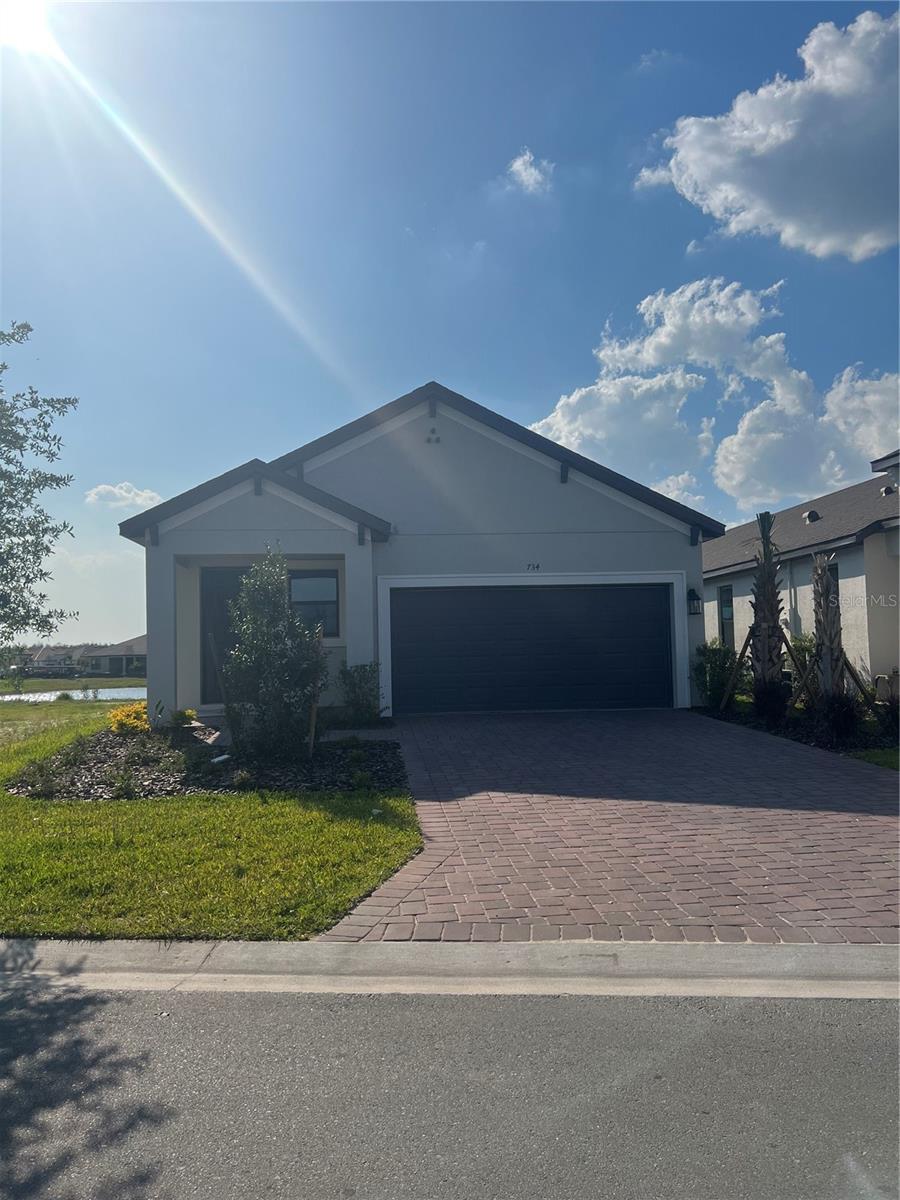 2 bedroom, 2 bath new home in desirable 55+ Community of Solivita. Enjoy all the amenities include: 2 golf courses, a fitness center 14 swimming pools, and 3 restaurants. Also, close to a new Medical Center and the Poinciana Parkway for ease of traveling. Applicants are required to be approved by HOA for an additional fee.