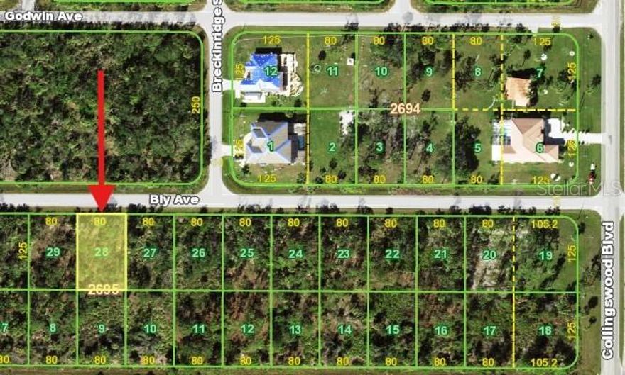 One or more photo(s) has been virtually staged. Build your Florida dream home on this 10,000 sq ft residential lot in the heart of Port Charlotte! This property includes house plans that will convey to the buyer, providing a valuable head start toward building your new home. Located in an area experiencing continued growth with new construction nearby, this lot presents a great opportunity for homeowners, builders, or investors. Conveniently located close to shopping, dining, schools, parks, and everyday amenities, with easy access to golf courses, boating, fishing, and the beautiful Gulf beaches of Southwest Florida. Whether you're ready to build now or invest for the future, this property offers excellent potential in a desirable and rapidly developing area.