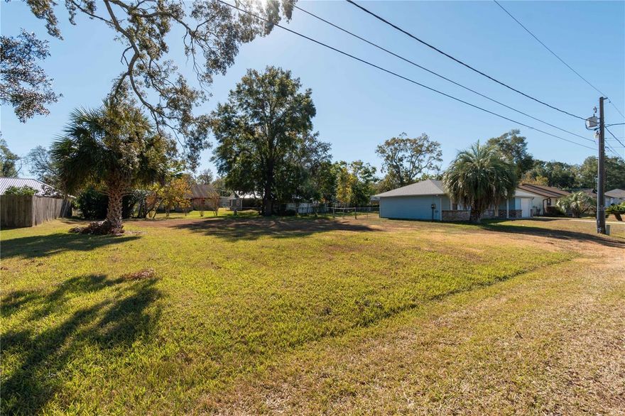 Situated on a quiet street within Silver Springs Shores, this buildable lot features just under a quarter of an acre of space. Fully cleared and ready to build, the property provides a wonderful opportunity for those looking to build their home from the ground-up. Conveniently located, the property is just minutes from a variety of shopping, dining, and recreational options, including several nearby parks and trails. A variety of amenities are just minutes away thanks to the property’s close proximity to Maricamp Road, including several restaurants, multiple grocery store, plenty of shops, and various entertainment options. This area is also conveniently close to many outdoor recreation options, including Jervey Gantt Park, The Florida Greenway’s miles of trails, and even the Ocala Greenway Disc Golf Course! Zoned for Maplewood Elementary, Fort King Middle School, and Forest High School, this property is just a short distance away from each for added ease. For those looking to get the most out of this location but prefer a pre-established home, check out the adjacent home for sale at OM690612!