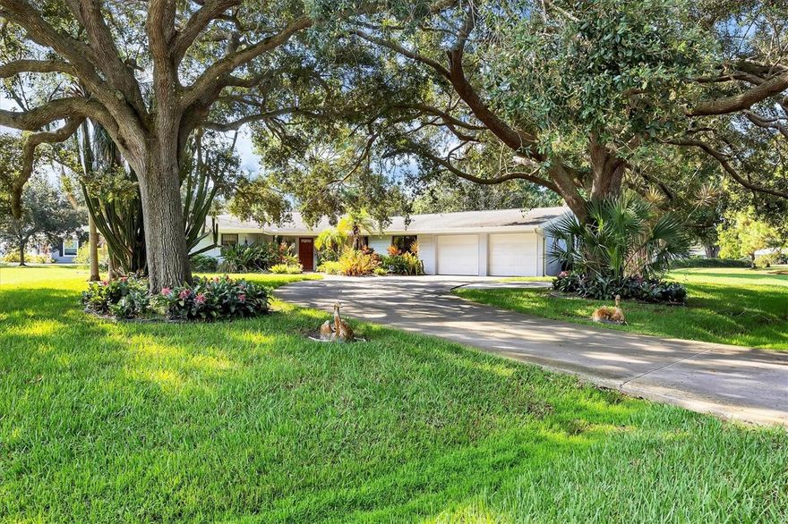Discover the charm of Old Forest Lakes, a coveted neighborhood where homes are rarely available. This is your chance to breathe new life into an existing residence or craft your dream estate on this expansive nearly ¾ acre lot. Nestled in the heart of Sarasota, you'll find the magnificent 9-acre winding lake at the center of this picturesque community, surrounded by beautifully curving streets and 75 estate-sized home sites.
Imagine waking up to the grandeur of stately old oak trees that not only create a stunning backdrop but also provide a sanctuary for local birds and wildlife. With no deed restrictions, the possibilities are limitless-design a sprawling estate that accommodates gates, ancillary dwellings, and separate garages tailored to your lifestyle.
This hidden gem is ideally situated just minutes from downtown Sarasota, offering easy access to exquisite dining, vibrant arts, premier shopping, reputable hospitals, and both public and private schools. Plus, you're just a short drive from our stunning beaches and coastlines. Don't miss this rare opportunity to make your mark in one of Sarasota's most desirable neighborhoods. Complete set of plans and renderings designed for a custom-built home on this property are available.