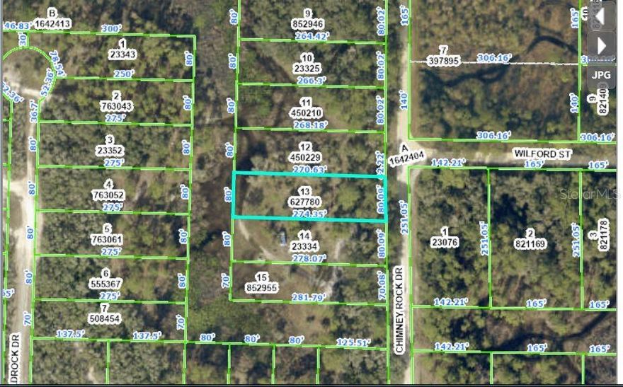 Excellent opportunity to acquire a 0.51-acre vacant residential lot on Chimney Rock Drive, Webster, FL 33597. This spacious parcel offers ample room for building a custom home, placing a manufactured or modular residence, or holding as a long-term investment. Located in a quiet and accessible neighborhood, the property provides convenient access to local amenities, schools, and major roadways.