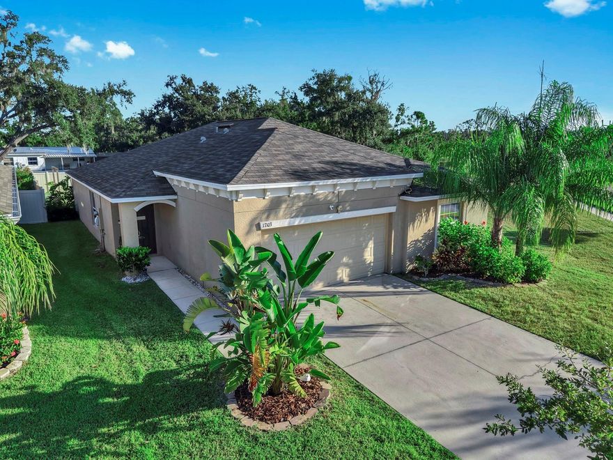 The home you've been waiting for. This 4 bed, 2 bath single story home sits proudly on a corner lot and offers the perfect blend of comfort and style.
This open concept home welcomes you with abundant natural light and a seamless flow between living, dining, and kitchen areas. 
The kitchen includes matching appliances, a walk in pantry and an island for additional seating. 
Three comfortable sized bedrooms with built in closets complete the front and side of the home while the primary suite is pleasantly located in the back offering additional privacy. The ensuite includes a spacious walk in closet, dual sinks and a stand up shower. 
Enjoy maintenance free living with lawn care, irrigation repairs, mulch, etc. included in your low HOA of only $100/mo.
With easy access to walking tails, hospitals, shopping centers, major highways and less than an hour from the beautiful Gulf coast beaches this home is in the ideal location for all interests.
Vista Palms residents enjoy incredible amenities at the community clubhouse including a resort style zero entry pool with lap area, lounge chairs and cabanas for additional shade, 24 hr fitness center, pickleball courts, a hot tub and splash area.