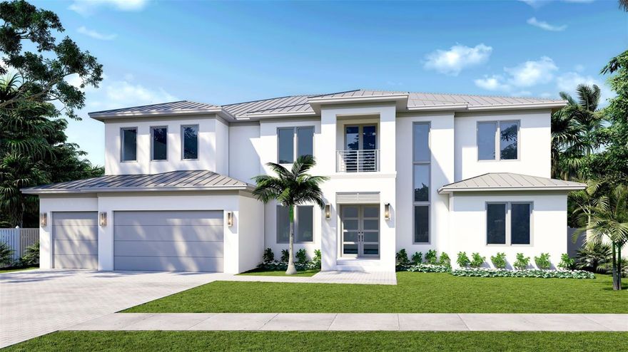 Under Construction. Luxury and lifestyle converge on a rare 13,000+ SF lot in the heart of Sunset Park—one of South Tampa’s most coveted neighborhoods. Slated for completion in early 2026,
this two-story, new construction is thoughtfully designed for elegant family living, featuring 5 bedrooms, 5 bathrooms, powder bath, private office, formal dining, media & game
rooms, and dual laundry rooms. A dramatic 22-foot foyer opens into a spacious great room with coffered ceilings and a chef’s kitchen outfitted with Thermador appliances,
waterfall-edge island, custom cabinetry, and a walk-in butler’s pantry. Built with quality, resilience and comfort in mind, the impact-rated window and doors provide peace of mind, while Icynene open-cell spray foam insulation in the attic and between floors offers superior energy efficiency and sound dampening. The flexible floor plan includes
a downstairs guest suite and media room, with sliding glass doors leading to a resort-style backyard featuring a saltwater pool & spa, full outdoor kitchen, covered lanai, and
gas fireplace—plus additional yard space for play or entertaining. Upstairs offers three en-suite bedrooms, a media/playroom, and a luxurious owner’s wing with dual walk-in
closets and a light-filled bath featuring a freestanding soaking tub, oversized dual vanity, glass-enclosed shower, and abundant natural light. Centrally located just minutes
from Tampa International Airport, top-rated schools, high-end shopping, award-winning restaurants, and Tampa Bay’s beaches. A rare opportunity to own a luxury,
family-focused home in South Tampa’s premier neighborhood. Schedule your private showing today. Please refer to attached Floor Plans.