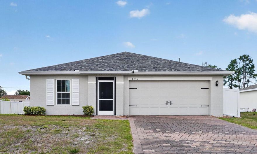 Built in 2019, this move-in ready single-family home blends modern updates with the comfort of SW Florida coastal living. Highlights include a NEW ROOF (2024) and NEW A/C (2025), fresh interior paint, new carpeting throughout, and hurricane shutters for peace of mind. The bright master suite features a walk-in closet; the kitchen offers a large pantry; inside laundry includes washer and dryer; and the two-car garage provides extra storage. Outdoor amenities include a fully fenced backyard with 2 gates and an 8 x 16 shed — perfect for a workshop, a she-shed or extra storage. Located minutes from Boca Grande and Manasota Key’s sparkling sand and warm Gulf waters, and close to the Tampa Rays Spring Training complex, this home is ideal for year-round coastal living or a seasonal retreat. Don’t miss this opportunity — call today to schedule your private tour!