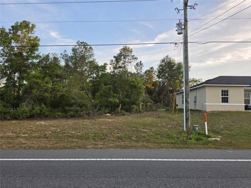 This build-ready lot features city water availability, paved road frontage, and power, making it ideal for a smooth and cost-effective building process. The property is also free of environmental issues, helping save valuable time and additional development expenses. Surrounded by beautiful homes and new development, this property is perfect for a primary residence, future retirement home, or long-term investment in a thriving Central Florida location near Ocala’s shopping, dining, outdoor recreation, and the renowned World Equestrian Center. Invest in one of Ocala’s fastest-growing communities in Marion Oaks! Conveniently located in southwest Ocala, this desirable homesite offers easy access to I-75, CR-484, shopping centers, restaurants, medical facilities, schools, parks, and everyday conveniences while still maintaining a peaceful residential atmosphere.
