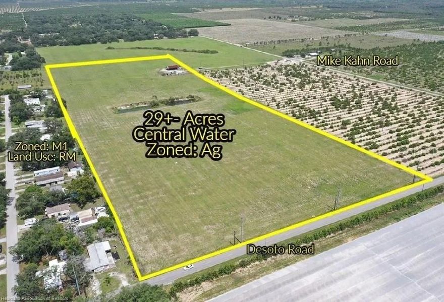 30.31 acres of clear, level parcel for development. Convenient to HCA Florida Highlands Hospital 2.1 miles 6 min where new WAWA across street; Lake Jackson Fishing Pier 3.8 miles 10 min; Sebring International Raceway 6 miles 11 min.  Adjacent parcel 3700 DeSoto City Rd 19.17 acres is also available, making it total of 49.48 acres, after approval for approx. 300 units, a great size for great amenity. So conveniently located. A must call and see. Parcel ID: C033529-A0002200000

The Property is in Opportunity Zone!  For investments held for at least 10 years, investors pay no taxes on any capital gains produced through their investment in Opportunity Funds