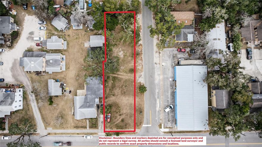 For Sale: Vacant lot located at the NW corner of Madison Ave and Mulberry St in Daytona Beach. 
Disclaimer: All information provided is deemed reliable but is not guaranteed and should be independently verified. This listing is subject to errors, omissions, price changes, or withdrawal without notice. Buyer is responsible for performing all due diligence and verifying all property information, including but not limited to dimensions, utilities, and land use, with the City of Daytona Beach and all other related authorities.