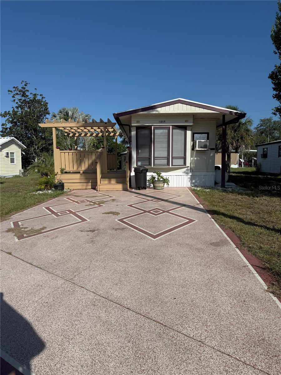 A Deeded Lot in Camp A Wyle, 1 bedroom 1 Bath Partially furnished.New Roof in 2025. Freshly Painted. Horseshoes, Tennis, Community Pool, Miniature Golf, Shuffle Board, Basketball Court, Pickle ball and much more. Dues include Water & Sewer, trash pickup & lawn maintenance from April 1 to October 1. Free internet at the clubhouse, free storage (subject to availability and upon request) for RV, Boat, Trailer etc.