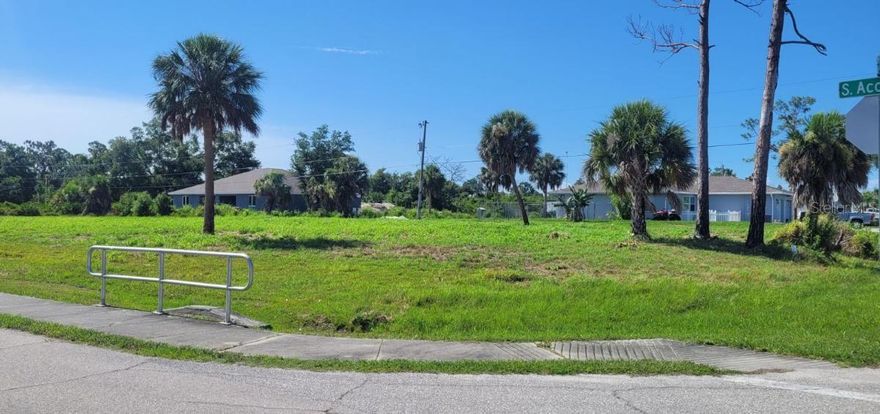 THREE consecutive lots on South Access Road near a high traffic intersection. Zoning is OMI (office, medical, institutional). Property is mostly cleared and consistently maintained. Located in flood zone X, making this voluntary for flood insurance. This property is an ideal location with frontage facing State Road 776 and between Marathon Gas Station and Home Depot and The Cove of Rotonda Golf Center. Many newer business developing this area. Currently zoned for a Model Home, Duplex or Triplex, general office, personal or professional services, and more! Charlotte County has run sewer lines along the Access Road which will allow Buyer/Builder to tie-in without needing a septic system. Seller also owns an additional lot MLS#D6137079. Take advantage of this opportunity to build one or multiple buildings for your business needs.