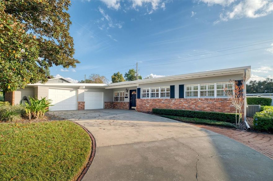 Available for the first time in over 40 years, this Mid Century pool home is truly a gem, blending vintage charm with modern updates in a prime location in Bel Aire Hills neighborhood. Excellent for entertaining or relaxing with an open floor plan including 3  bedrooms, 2 baths. Step outside to screened sunroom/porch overlooking large privacy fenced yard with beautiful pool, offering plenty of room for relaxing.   Conveniently located in a quiet coveted neighborhood, allows easy access to Orlando Health, downtown Orlando and other popular downtown districts like the Milk District, Thornton Park, SODO and Lake Eola. Enjoy world-class venues such as the Dr. Phillips Performing Arts Center, Kia Center and Camping World Stadium which are all in close proximity—offering a variety of culture and entertainment.