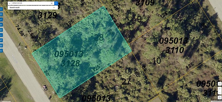 Standard building lot in a developing neighborhood of North Port.  New construction in area with several builders to choose from.  Less than 3 miles to high school, junior high school, elementary school, athletic fields and public swimming pool.  Short distance to shopping in North Port