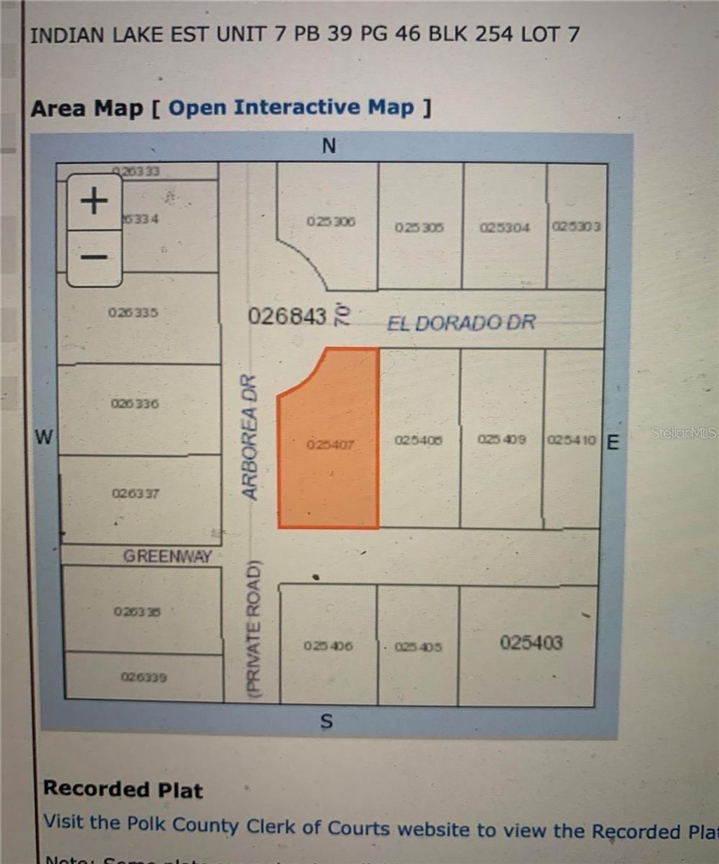 Photo of 254 El Dorado Drive, Indian Lake Estates, FL 33855 (MLS # O6393383)