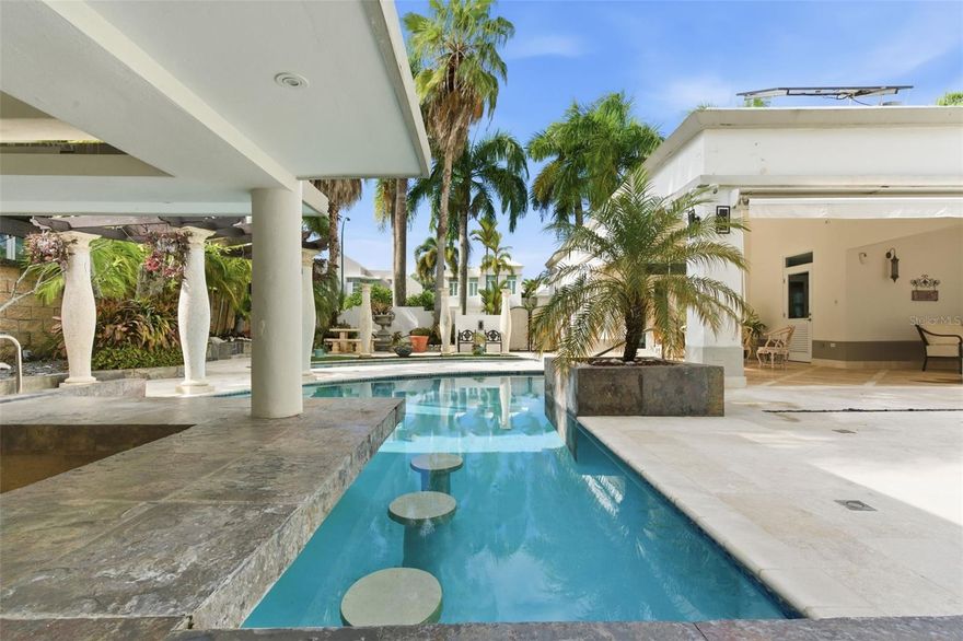 Located in Paseos Las Palmas, a private 38-home enclave within Paseos Dorado, this residence presents a rare opportunity to acquire a property below its recent appraised value of $1,450,000 (February 2026) .

Now offered at $1.35M and sold as-is, the pricing reflects an informed repositioning following a detailed inspection, creating a clear value-add opportunity for a cash buyer or investor.

The home offers 4 bedrooms and 3.5 bathrooms, including multiple suite-style bedrooms and a first-floor primary with dual bathrooms providing strong bones and a flexible layout for long-term use or resale optimization.

Outdoor living is a standout, featuring three interconnected pools and a outdoor kitchen with bar, an ideal foundation for a high-impact transformation.

The property benefits from solid construction and infrastructure, with Tesla solar panels, a full backup generator, and a cistern already in place reducing future capital expenditure.

The inspection report identified primarily deferred maintenance and waterproofing-related items typical for properties in Puerto Rico’s climate, including roof sealing, exterior paint and moisture-related repairs, and general upkeep. Importantly, no immediate major structural distress was observed during the visual inspection.

Set within a gated community offering tennis, pickleball, basketball, playgrounds, and walking paths, the location remains one of Dorado’s most convenient just minutes from Dorado Beach, Orlando Health, retail, dining, and upcoming developments.

Offered below appraised value, this is a strategic acquisition with clear upside ideal for a buyer looking to create value through targeted improvements.
