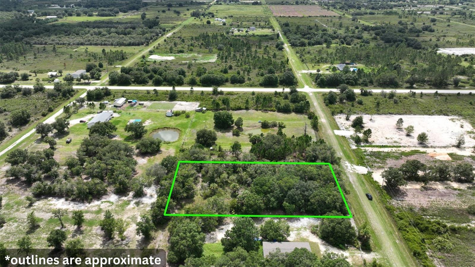 Escape to 1.25± acres of Florida countryside in peaceful Okeechobee County. With no HOA restrictions, legal access via easement road, and AG zoning that allows site-built or manufactured homes, this level lot is primed for your dream build. Electricity is nearby, and a completed boundary survey means you can move forward with confidence.
Enjoy the freedom of rural living just 21 miles from Okeechobee and 74 miles from Orlando. Whether you're looking to garden, raise animals (per county guidelines), or simply enjoy nature, this lot offers the perfect mix of seclusion and access. Ready to build your country retreat?
