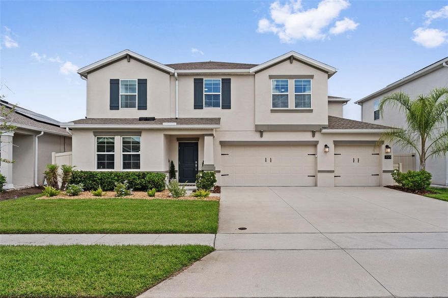 Welcome to the kind of home that quietly wins every category without needing to brag—though it certainly could! Spanning an impressive 3,165sqft, it has everything to make it your forever HOME...4 bedrooms, 2.5 bathrooms, a dedicated OFFICE, and a LOFT! Just pack your things and move right in! From the moment you enter, you're greeted with tons of natural light and beautiful tile flooring throughout the downstairs. You move from the foyer, pass the dedicated office, and you’ll find the powder room that has been tastefully upgraded, which will flow with any trend! Head to the heart of the home, with a Family room/Dining room/Kitchen combo, you'll notice the thoughtful layout—open where it matters, and designed for people who actually live in their homes. Thoughtful upgrades such as: BUILT-IN shelving in the pantry, WHOLE HOUSE WATER FILTRATION SYSTEM, upgraded cabinet handles, things you don't have to worry about upgrading, because they are already done! Slide the sliding glass doors and let your imagination run wild with what you could do with the open and large backyard! Upgraded with a new SPRINKLER SYSTEM and FRENCH DRAINS, too! Don't mind the cows as your rear neighbors....they won't complain much, they'll just give you peace, privacy, and the kind of quiet that’s getting harder to find!!
Upstairs, the loft offers that flexible bonus space everyone wants—perfect for a media room or play area! The four bedrooms are generously sized, with a primary suite that feels like a proper retreat rather than an afterthought. The oversized ensuite with separate sinks offers functionality and gives everyone their own space to clutter or not....The UPGRADED CLOSETS in the Primary room and Bedroom 4 are a DREAM! An organizational system to help keep the chaos of clothes and laundry at bay, to help keep the mind free and focused! 
This isn’t just square footage—it’s smart square footage. The kind that lives well, feels right, and makes you wonder why you didn’t move sooner. Approximately 3 miles to Downtown St. Cloud, 12 miles to Downtown Kissimmee, 18 miles to MCO International Airport, 13 miles to Lake Nona, and SO much more!! Schedule your showing today and get ready to call it HOME!!!