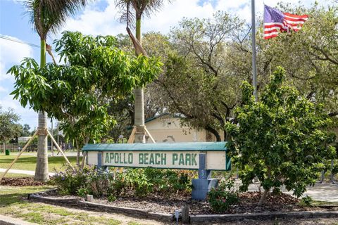 A home in APOLLO BEACH