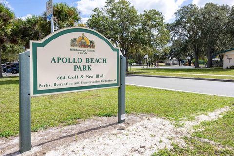 A home in APOLLO BEACH