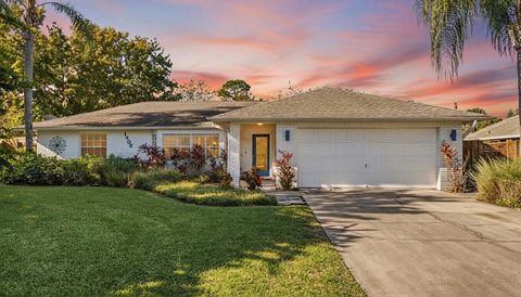 Photo of 1408 Travelers Palm Drive, Edgewater, FL 32132 (MLS # NS1086558)