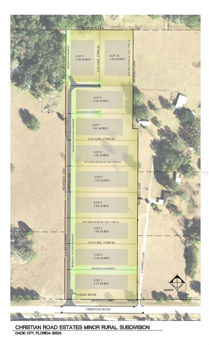 CHRISTIAN ROAD ESTATES - Land