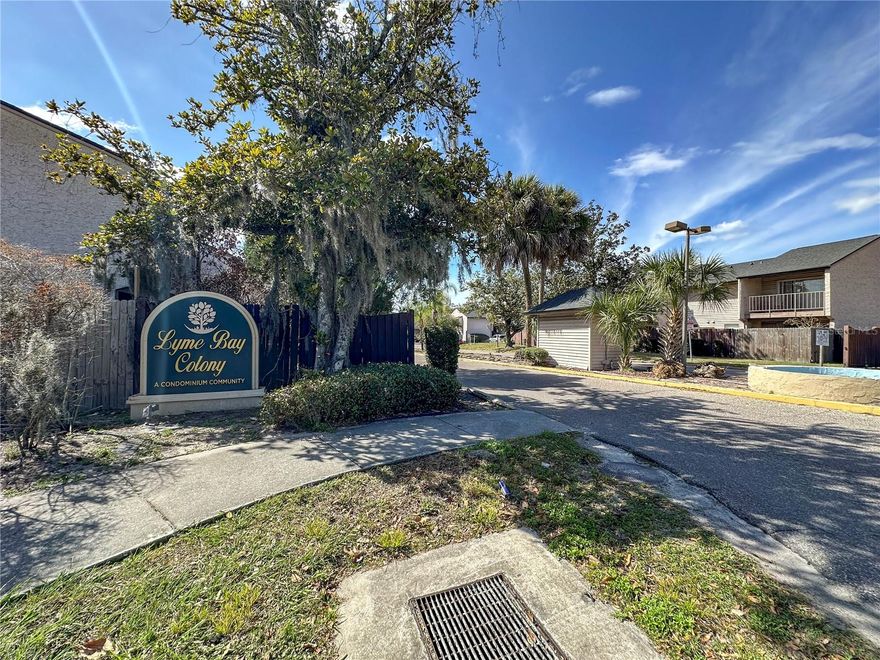 WELCOME TO THIS BEAUTIFUL FULLY RENOVATED 3 BEDROOM 2 1/2 BATHROOM,  END UNIT CONDO IN THE COMMUNITY OF LYME BAY, ORLANDO  AND CLOSE TO THE FAMOUS MALL AT THE MILLENIA ...AS YOU WALK INTO THE FULLY RENOVATED CONDO, WITH BRAND NEW FLOORING THROUGHTOUT THE CONDO, YOU WILL FIND AN ENCLOSE LARGE WALK-IN CLOSET.. USE THAT SPACE, THE WAY YOU SEE FIT. ,  THE LIVING ROOM HAVE 2 LARGE WINDOWS THAT GIVES THAT BRIGHT VIEW..YOU WILL ALSO FIND THE HALF BATHROOM DOWNSTAIRS... THE KITCHEN FEATURES BRAND NEW REFRIGERATOR, STOVE AND DISHWASHER... THE DINING/FAMILY ROOM COMBO GIVES YOU ACCESS TO THE ENCLOSED NEW SCREENED IN PATIO DOWNSTAIRS.. THE PATIO TAKES YOU OUT TO THE PAVED ENCLOSED BIG BACKYARD FOR YOUR OUTDOOR EVENT AND ADDITIONAL  SPACE TO START YOUR OWN VEGETABLE GARDEN.. THIS CONDO FEATURES A  PRIVATE LAUNDRY ROOM WITH WASHER AND DRYER. ..WALK UPSTAIRS ON THE BRAND NEW FLOORING AND YOU WILL FIND THE SPLIT FLOOR PLAN. THE MASTER BEDROOM WITH WALK-IN CLOSET AND ENSUITE BATHROOM,  ALL TUCKED AWAY PRIVATELY FROM THE OTHER BEDROOMS. THE PRIMARY BEDROOM HAVE ITS OWN PRIVATE SCREENED IN PATIO...WITH THE SPLIT FLOOR PLAN, YOU WILL FIND THE OTHER 2 BEDROOMS AND BATHROOM ON THE OTHER SIDE.  THIS CONDO IS FULLY RENOVATED WITH NEW FLOORING THROUGHOUT THE ENTIRE CONDO. NEW TOILETS,  NEW APPLIANCES, BATHROOM SINKS, FAUCETS, FRESHLY PAINTED AND MUCH MORE.......THIS CONDO IS CENTRALLY LOCATED TO MILLENIA MALL, RESTUARANTS, SHOPS, STORES, SCHOOLS AND PLACE OF WORSHIP.  CLOSE TO ALL THE THEME PARKS... WATER IS INCLUDED IN THE RENT..NO SHORT TERM RENTAL ALLOWED... "NO PETS  ARE ALLOWED"... NON-SMOKER..... MANDATORY BACKGROUND CHECK, RENTERS INSURANCE, CREDIT CHECK, INCOME VERIFICATION.....SCHEDULED YOUR SHOWINGS TODAY.