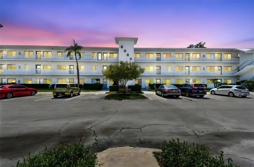 You won’t believe the updates in this beautifully renovated 1-bedroom deluxe condo offering 874 sq ft plus additional living space in the Florida Room. This move-in ready home is being sold fully furnished—just bring your clothes and start enjoying Florida living!
Major building updates include a new roof in 2024 and elevator replacement in 2023. Inside, the condo has been extensively updated with a stunning new kitchen featuring new cabinets, pantry, quartz countertops, sink, faucet, backsplash, and a custom dinette table with matching quartz cabinet top. All new appliances are included.
Additional upgrades include new luxury vinyl flooring throughout, updated baseboards, tile flooring in the Florida Room, new light fixtures and ceiling fans, popcorn ceilings removed, and fresh interior paint.
The fully renovated bathroom features a walk-in shower, new vanity, and toilet. The hallway offers a large linen/storage closet, while the primary bedroom includes a walk-in closet plus an additional wall of bifold closets for ample storage.
Two new hurricane-rated front windows provide peace of mind. The AC and hot water heater have also been updated.
Convenience continues with additional storage in the laundry room, located in the center of the building near the mailboxes and elevators. The unit includes a dedicated parking space directly in front of the building, along with plenty of guest parking.
The monthly HOA fee of $755.71 includes LAND LEASE, PROPERTY TAXES, water, sewer, and trash.
Residents enjoy the Peacock Center, featuring a year-round heated pool, spa, and sauna. The beautifully maintained 52-acre community offers three lakes, walking paths, shuffleboard courts, and a picnic area next to the pool.
Located in the highly desirable Seminole Gardens 55+ community, you’re just minutes from shopping, dining, and entertainment at Seminole City Center, plus only 5 minutes to the Gulf beaches. A free community shuttle runs five days a week to local shopping and banks.
Centrally located in the Tampa Bay area, with easy access to Tampa International Airport and St. Pete–Clearwater Airport, as well as spring training baseball in Clearwater and Dunedin, and professional sports in nearby St. Petersburg and Tampa.
Seminole Gardens truly is one of the area’s best-kept secrets!