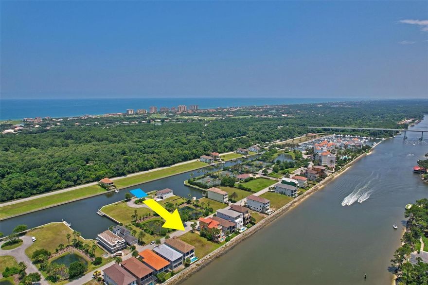 SECURE YOUR WATERFRONT PROPERTY ON THE INTRACOASTAL WATERWAY!!! Welcome to an extraordinary opportunity to build the home of your dreams directly on the shimmering waters of the Intracoastal Waterway within the exclusive neighborhood of Yacht Harbor Village. Nestled within the confines of a gated community, this vacant lot offers an unparalleled waterfront lifestyle and presents an idyllic canvas for designing your perfect coastal retreat. As the new owner, you have the freedom to craft a residence that encapsulates your unique vision and preferences. Whether you envision a contemporary masterpiece, a charming coastal cottage, or a sprawling Mediterranean-inspired estate, the possibilities are endless. Welcome the opportunity to work with renowned architects and designers to create a home that reflects your personality and seamlessly integrates with the surrounding natural beauty. Embrace the coastal lifestyle, revel in panoramic water views, and build the home you've always envisioned. Secure this slice of paradise and begin crafting memories that will last a lifetime. Membership to the Club at Hammock Beach allows for use of amazing on site amenities, including but not limited to, eight lighted Hydro-Grid clay tennis courts, fitness center & pool.