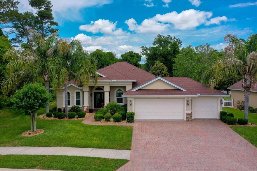 Welcome to this beautifully maintained 3-bedroom, 2-bath home with a dedicated den/office, perfectly positioned on one of the most private lots in the community. Backing and siding to preserve land, this property offers exceptional privacy and peaceful natural views rarely found in Palm Coast. Primarily used as a seasonal winter residence, the home has experienced minimal wear and tear and has been exceptionally cared for throughout ownership. Inside, you’ll love the open concept layout featuring high ceilings, abundant natural light, crown molding, and spacious living areas designed for both everyday comfort and entertaining. The kitchen overlooks the family room and dining area, creating a seamless flow throughout the home. The split-bedroom floor plan provides privacy for guests while the oversized primary suite offers tranquil preserve views, dual vanities, granite countertops, a large walk-in shower, and generous closet space.
Step outside to your expansive screened lanai and private outdoor living area the perfect place to relax, entertain, or enjoy the hot tub while surrounded by nature. The lanai is equipped with motorized rolldown hurricane shutters, adding convenience, storm protection, and year-round peace of mind. A dedicated generator hookup at the electrical panel provides additional preparedness and security.
The fully fenced backyard and preserve setting create a true backyard retreat with exceptional privacy. Additional highlights include: 3-car garage with epoxy floors, Freshly painted interior and truly move in ready, Dedicated den/office space, Dedicated laundry room with extra storage, Paver driveway and walkway, Tile flooring throughout main living areas, Mature landscaping and excellent curb appeal 
Located in a desirable community with low HOA fees, residents enjoy access to a clubhouse, resort-style community pool, playground, and walking areas. Conveniently located near shopping, dining, golf, medical facilities, and just a short drive to Flagler Beach.
This home combines privacy, space, thoughtful upgrades, and community amenities in one exceptional package.