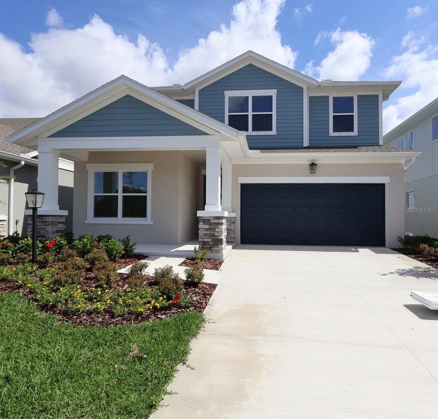 Under Construction. Experience the Bradson, where thoughtful design meets everyday comfort in one of Bradenton's newest communities, "Eastlyn" by the multi award winning builder, "David Weekley Homes." This spacious two-story home offers 2,719 square feet with 4 bedrooms, 3 baths, and an enclosed study with stylish French doors, perfect for a private office or quiet retreat.

The main living area features an upgraded gourmet kitchen with sleek quartz countertops that flows seamlessly into the open dining and family room, ideal for entertaining or relaxing. Beautiful laminate flooring throughout the first floor and the large 12 foot sliding glass doors create an elegant, airy atmosphere. Step outside to a generous lanai that extends your living space, providing the perfect spot for outdoor dining, morning coffee, or gatherings with friends.

Upstairs, the spacious Owner's Retreat is designed for relaxation, complete with a luxurious Super Shower in the en suite Owner's Bath. A versatile retreat area offers additional space for a media room, playroom, or second living area.

Located in the No CDD Fee community of Eastlyn, you will enjoy a quaint neighborhood with convenient access to I-75. Built with David Weekley quality, every Bradson home also includes a 1-2-10 Builder’s Warranty, giving you confidence and peace of mind.

Call or chat with the Eastlyn Team to build your future living in this beautiful new construction home for sale.