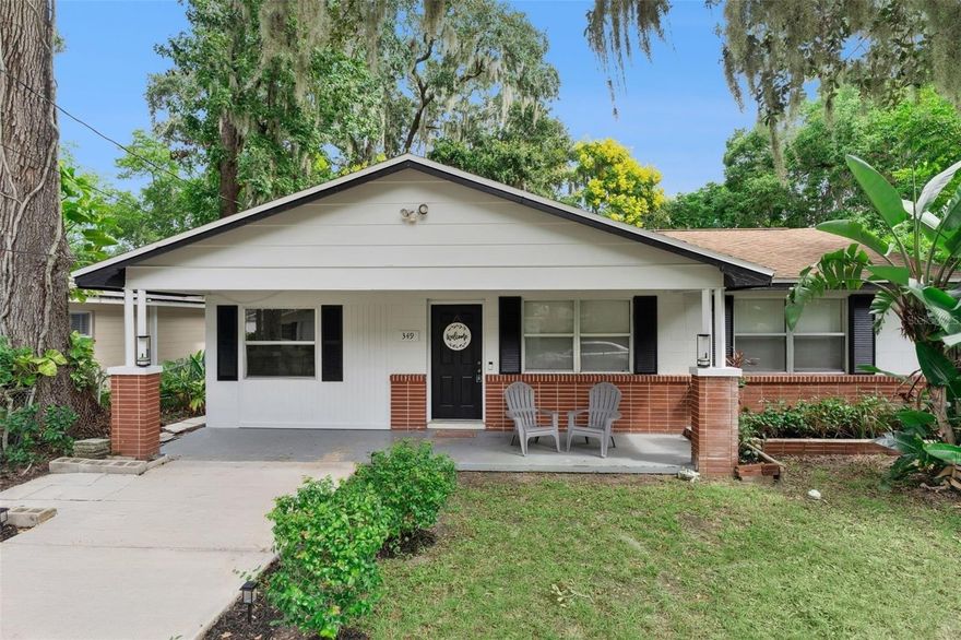 One or more photo(s) has been virtually staged. Don't miss out on the opportunity to call this property your new home! Welcome to your charming 3-bedroom, 1-bathroom home offering 1,080 sq ft of cozy yet functional living space just minutes from the heart of Daytona with NO HOA! A covered front porch with classic brick detailing and a fenced yard create the perfect first impression while giving four legged friends and little ones room to play. Inside, the inviting family room sets the stage for relaxing evenings, while the kitchen, complete with stainless steel appliances and generous counter space, makes cooking a joy. The connected dining area ensures effortless hosting, whether it’s a casual meal or a special gathering. Each bedroom is filled with natural light and designed with ample storage, creating comfort and convenience for everyone. And with the beach, Daytona International Speedway, the airport, major highways, plus endless shopping, dining, and entertainment all less than 10 minutes away, this home places you at the center of it all. You'll have all the fun of Central Florida right at your fingertips. Perfect opportunity for first time home buyers, investors, or those attending college with Daytona State just blocks away. You don’t want to wait, schedule your private showing TODAY!!!