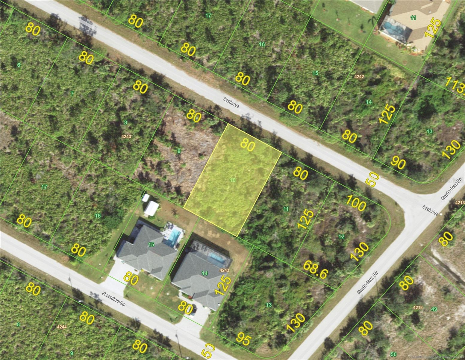 Future Home Site – this 80 X 125 building lot is located in South Gulf Cove, a deed restricted waterfront community equipped with city water and sewer! South Gulf Cove does have a voluntary membership for the Home Owners Association, which gives access to South Gulf Cove Park. This property is 2.6 miles to South Gulf Cove Park – where you will find: Boat Ramp, Fishing, BBQ Grills, Picnic Shelter and more. You will also find a County Park – The Learning Garden a short walk (.4 miles) from this location. By car this lot is located approximately 12 miles to Englewood beaches and 15 miles to the historic Boca Grande Lighthouse at southern tip of Gasparilla Island. You will find a number of Golf Courses within 5-10 miles. This is a great private location, close to HWY 771, just south of 776. Invest or build your new home and enjoy all the delights of Southwest Florida’s lifestyle! PCH 058 4243 0010.