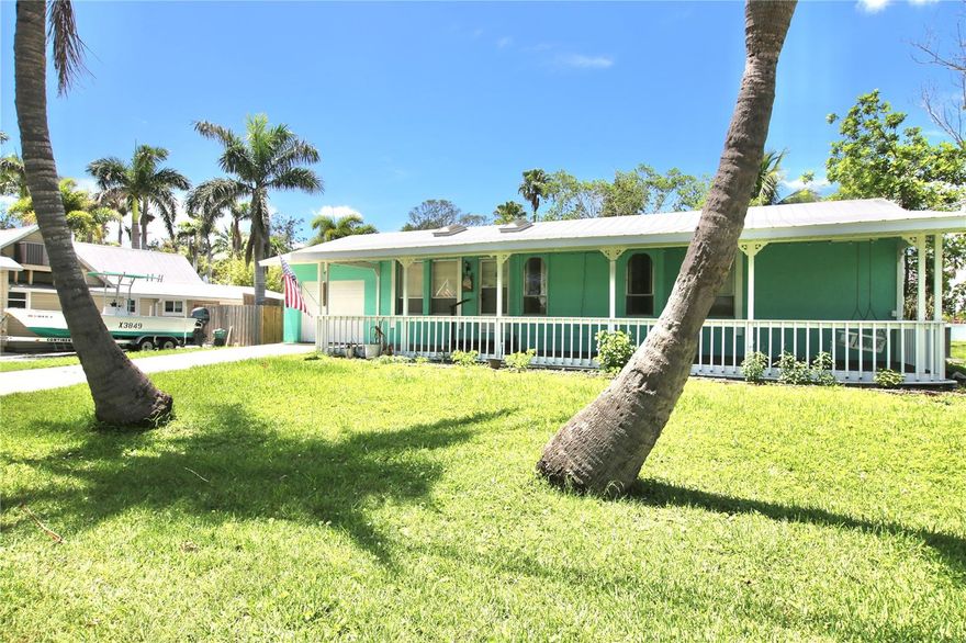 One or more photo(s) has been virtually staged. Welcome to Cortez, one of Florida’s last real-deal fishing villages. Around here, the mullet are fresh, the beer is cold, and the boats outnumber cars most days. This block-built, metal-roofed cottage sits just minutes from Anna Maria Island’s sugar sand beaches. You can fish in the morning, hit the beach in the afternoon, and still make it to happy hour without breaking a sweat.

Kick back with coffee on your front porch and watch the old-school Florida life roll by—or chill in the bright Florida room while plotting your next fishing trip. A quick stroll gets you to marinas, boatyards, and seafood joints where “catch of the day” actually means caught today.

Whether you’re after a full-time pad, a weekend escape, or a money-making vacation rental, this place has you covered. And bonus—last year’s storms only kissed the garage, leaving the living space high and dry.

Step back in time, grab your rod, and claim your spot in this salty slice of history.

Buyers and Buyer’s Agents to verify all measurements.