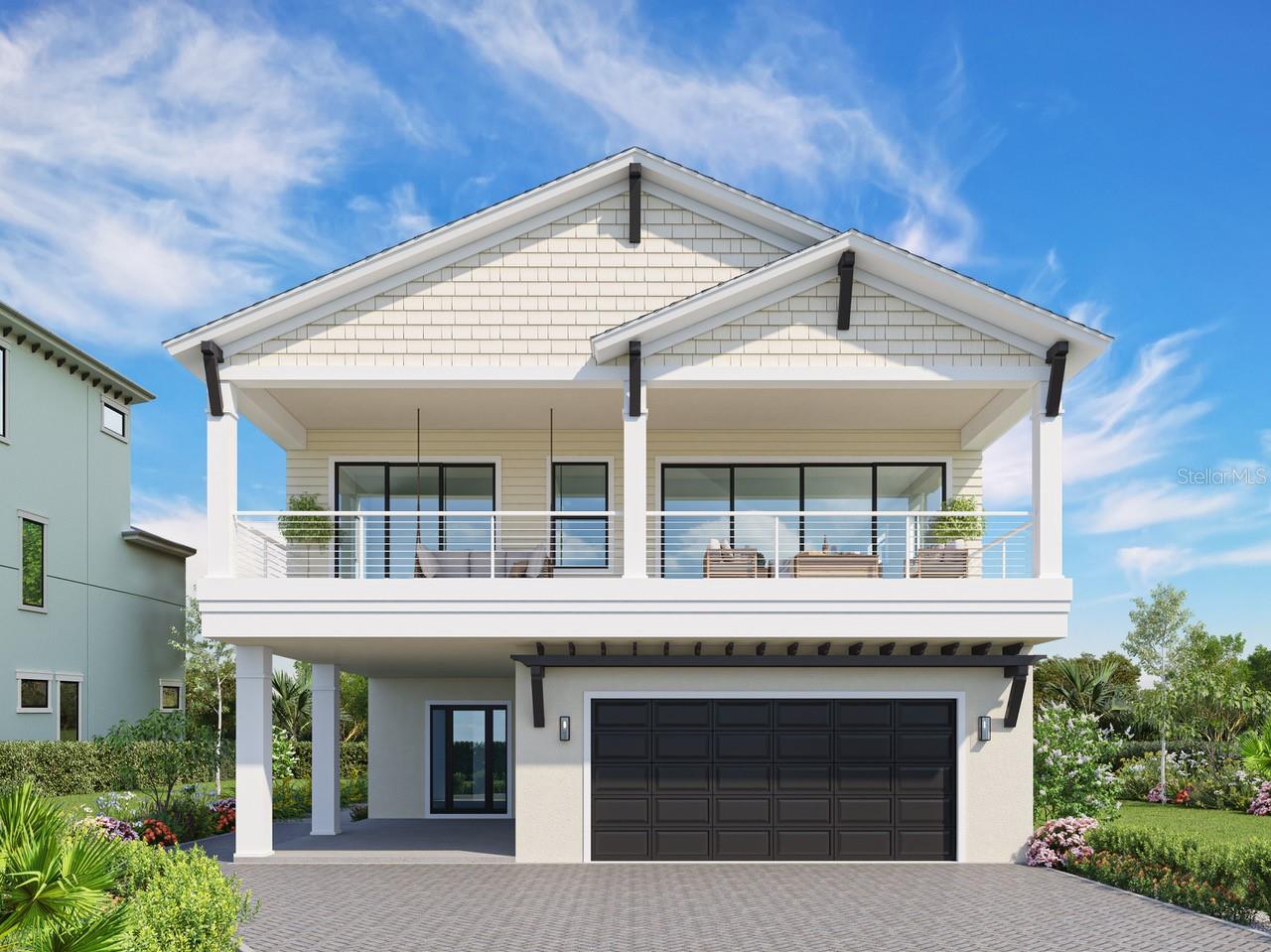 Pre-Construction. To be built. One or more photo(s) has been virtually staged. Pre-Construction. To be built. Introducing a newly constructed, elegant 3 bedroom, 3 1/2 bathroom residence, sprawling over 3,000 sq. ft. situated directly oceanfront. This meticulously designed coastal home, a stone's throw from the Atlantic Ocean, offers exclusive private beach access. Spanning 2 floors, it features multiple balconies at both the front and rear, affording stunning ocean views. This property also includes an outdoor chef's kitchen, ideal for hosting and savoring the seaside atmosphere, making it a perfect blend of luxury and comfort for discerning buyers. Flagler Beach, situated along the east coast of Florida, emerges as a distinctive haven where the enduring charm of old Florida converges seamlessly with a contemporary flair, making it a standout destination. Nestled between the historic locales of St Augustine and the vibrant energy of Daytona Beach, this coastal enclave possesses a unique character accentuated by a diverse array of family-owned eateries and shops that contribute to a personalized and welcoming community ambiance. What sets Flagler Beach apart is its accessible charm, allowing residents and visitors alike to embrace a leisurely stroll or opt for a convenient drive through its enchanting streets. A notable departure from conventional transportation norms, the option to navigate these charming streets in a golf cart provides a delightful and liberating experience, offering the freedom to explore a myriad of eateries for delightful meals or embark on scenic cruises to numerous coffee spots. To truly grasp the magnetic allure of Flagler Beach, firsthand experience become indispensable, as the town reveals itself in a series of moments that blend tradition with a touch of contemporary luxury. For those embarking on the discovery of this coastal gem, immersing oneself in the Flagler Beach experience with a touch of luxury is highly recommended, promising an enriched and elevated journey through its unique tapestry of charm and modernity.