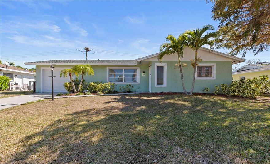 This beautifully updated Gulf Gate residence is a true standout, offering the perfect blend of comfort, style, and high-impact upgrades. Plus, enjoy a 1% lender credit at closing.

Step inside to a bright, open layout enhanced by crown molding, modern coastal lighting, and a fully remodeled kitchen designed for both everyday living and entertaining. The kitchen features granite countertops, upgraded stainless LG appliances (2022–2023), an induction range, convection microwave with air-fry capability, oversized refrigerator, and bar-height seating that keeps you connected with guests.

Major system upgrades provide exceptional peace of mind, including a brand-new roof (2024), new electrical panel (2021) with generator transfer switch, whole-house surge protection, EV charging outlet, hot water heater (2020), upgraded R25 attic insulation, and a smart attic fan. A new 2025 HVAC system with UV light enhances air quality and efficiency, while split AC units (2023) in the family room and third bedroom offer flexible climate control.

Both bathrooms have been tastefully updated with granite countertops, and additional features like a storm-rated garage door, clear storm shutters, Ring doorbell, and tri-fuel generator add an extra layer of security and convenience. The garage is thoughtfully equipped with built-in cabinetry, a laundry sink, and motion-sensor lighting.

Enjoy Florida living at its best with a spacious fenced backyard and paver patio, perfect for relaxing or entertaining.

Located in deed-restricted Gulf Gate, residents enjoy sidewalks, streetlights, and close proximity to shopping, dining, and the local library. You’re just minutes from Gulf Gate Village, Siesta Key Beach, Legacy Trail, top-rated schools, fitness centers, and the vibrant arts and theater scene of downtown Sarasota.

This is a move-in-ready home where the big-ticket items are already done — schedule your private showing today.