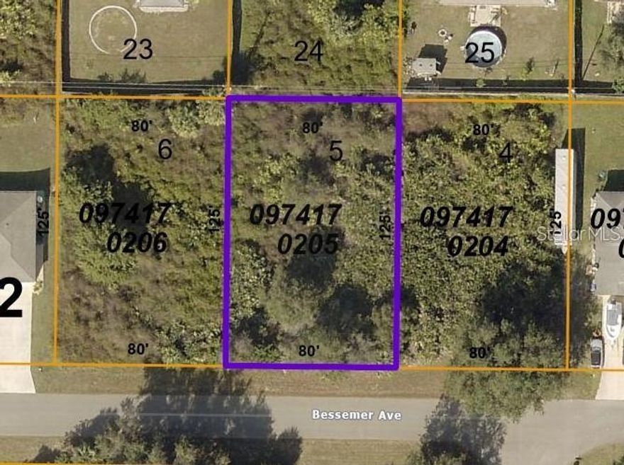 Two side-by-side available lots on a quiet street in North Port (Second lot is sold separately MLS#C7443550). This is a great location to build your new home or invest in for the future. Easy access to I-75, close to schools, shopping, golf, fishing, Warm Mineral Springs and a half hour to gulf beaches! Also, near Charlotte Sports Park - the Tampa Bay Rays Spring Training facility plus near Cool Today Park - Spring training home of the Atlanta Braves. There are no association fees, and in flood zone X - no flood insurance required. You won't want to miss this opportunity!