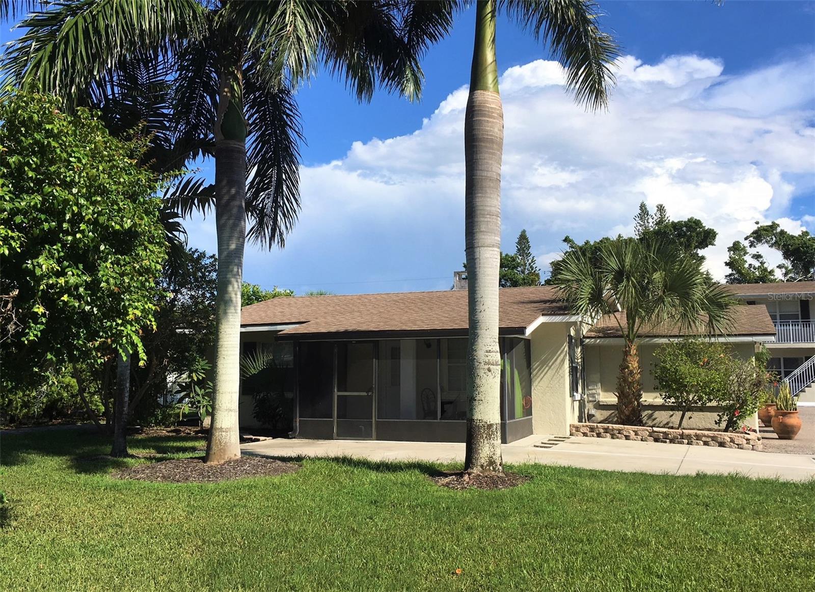 Apply within 24 hours of your conducted showing and once approved you will be credited your application fees towards your first full month's rent! If you're looking to live close to Siesta Key, this home is the place for you! This spacious 2-bedroom, 1-bathroom home features over 1,000 sq. ft. of living space and sits at the forefront of a quiet street surrounded by a tropical landscape. Details in this home include crown molding, an abundance of lighting, neutral paint, tile flooring throughout, and much more! The kitchen is a chef's dream, with a custom tile backsplash, granite countertops, solid wood cabinets for all of your storage needs, and stainless-steel appliances! Appliances include a refrigerator, microwave, range, and dishwasher. Both bedrooms provide ample space for any decor of your choosing and large windows, making the space feel bright and airy throughout! A roomy bathroom with a custom tiled walk-in shower completes the interior of this home. Don't forget to relax and enjoy Florida's endless summer weather on your private screened in lanai! One small pet considered, 35lbs max, no dangerous breeds. Trash and lawn care are included in your rent! A shared laundry room is located on the property for added convenience!
Ideally located one block north of Stickney Point Rd and just blocks from Sarasota Bay and the south bridge to Siesta Key, the South Bridge complex features a sparkling community pool, a common area with a grill, and an abundance of tranquility! This location truly is hard to beat. Ryntal Property Management has partnered with Obligo to provide a security deposit alternative to qualified renters! Call today for more information. Submit all applications to Ryntal Property Management ONLY!
Qualifications: We run a complete background check that includes credit, income verification, prior landlord and eviction history. In terms of credit, we look at the entire picture as opposed to just the credit score, but in general, we do require a score over 550.