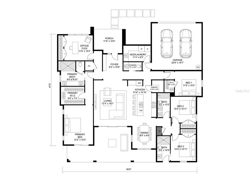 Photo of 1810 W Erna Drive, Tampa, FL 33603 (MLS # TB8436505)