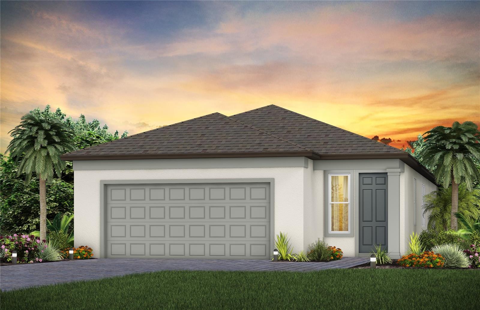 Final opportunities to purchase a new construction home and experience a new level of retirement living at Del Webb BayView. This active adult community is located 30 minutes from downtown Sarasota, St. Petersburg, and Tampa. BayView is centered around signature resort-style amenities so you can stay active and where your neighbors become long-time friends.
With 2 bedrooms, 2 baths, and a versatile enclosed flex room, the Hallmark home design offers an open, consumer-inspired, single-story floor plan and the upgraded finishes you’ve been looking for. The designer kitchen with a center island features stylish white cabinets, 3cm quartz countertops with 3”x12” tiled backsplash, and stainless steel Whirlpool appliances, including a built-in oven and microwave, a stovetop with canopy hood, dishwasher and refrigerator.
The bathrooms have white cabinets and quartz countertops. At the rear of the home, the private Owner’s suite features a walk-in closet and an Owner’s bath with a generous vanity, dual sinks, and a walk-in shower with niche. There is luxury vinyl plank flooring in the main living areas, flex room, 18” x 18” tile in the bathrooms and laundry room and and stain-resistant carpet in the bedrooms.
Additional upgrades and features include a extended patio with screen enclosure, utlity sink in the laundry room, a pocket sliding glass door from the gathering room, LED downlights in the gathering room, 2” faux wood blinds in whole home, glass insert at front door and a Smart Home technology package with a video doorbell.
Enjoy peace of mind with Pulte’s transferable, 10-year Limited Structural Warranty that covers materials and workmanship in the 1st year, workability of plumbing, electrical, HVAC, and other mechanical systems through the 2nd year, various types of water infiltration and internal leaks through the 5th year, and the structural integrity of the home through the 10th year. Plus, we’re currently offering limited-time incentives and below-market rates!