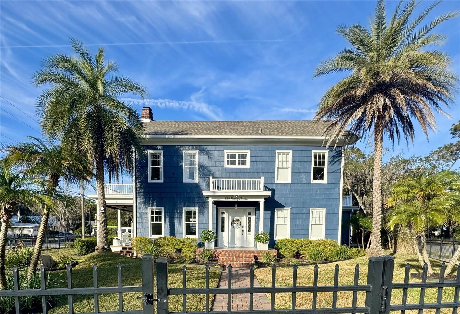 Beautiful, newly renovated colonial home in the historic Fullerwood area. Stunning gourmet kitchen with Thermidor and Bosch appliances, 54” refrigerator/freezer, 6 burner professional range, two ovens and built in microwave. There is also a custom designed coffee/wine bar with sink, wine cooler and professional Rancilio espresso machine. Colorful, custom-made stained-glass windows run along the sides of the front and patio door. This beautiful home has fully updated kitchen, bathrooms, new paint, new electric with upscale lighting, 2 HVAC units, new motorized blinds, irrigation system with well water, new professionally designed and installed landscape and much more.