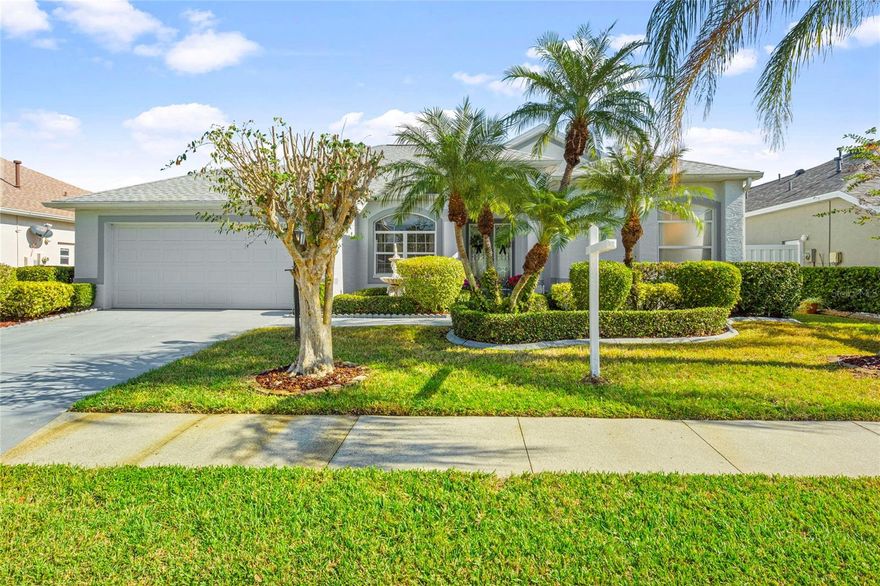 DUAL PRIMARY SUITES IN THIS SPACIOUS POOL HOME.  Welcome to your Florida oasis!  This versatile 2,315 sq ft home offers incredible value at under $520K. It features a unique layout ideal for multi-generational living, guests or anyone seeking extra comfort and privacy.  TWO PRIMARY SUITES- Suite One: Oversized bedroom with two walk-in-closets, pool view and direct access to the caged lanai.  The ensuite includes dual vanities, a walk- in shower and a jacuzzi tub.  Suite Two: Located on the opposite side of the home for added privacy, this suite includes a bedroom plus an attached bonus room--perfect for a nursery, office or sitting area. The ensuite features a walk-in shower and single vanity with lanai access.  The third bedroom and third full bathroom are on this side.  EXPANSIVE LIVING AND DINING SPACES - Two large living areas, both with pool views and sliding doors to the lanai. Two dining areas for flexible entertaining and everyday comfort.  CHEF'S KITCHEN - Generous storage, breakfast bar and a BUTLER'S PANTRY (with a built-in wine rack) for added convenience.  This home has a fenced back yard, is light and bright with no carpet. The deep 2 car attached garage offers full walls of storage shelves.  Recent upgrades:  Roof 10/22, HVAC, 2/24, Hot Water Tank 5/24.  PRIME LOCATION- Quiet neighborhood with a low $510 annual HOA fee.  Surrounded by The Links at Greenfield Plantation, a public pay-to-play golf course.  Nearby parks with picnic areas and dog parks.  Rapid retail growth - everything you need is close by. Easy access to I-75 for quick trips to Tampa, St Pete or Sarasota.  Only 17 miles to the stunning beaches of Siesta Key and Anna Maria Island.  Ready to relax in your next dream home?  Come take a peek --and make an offer!