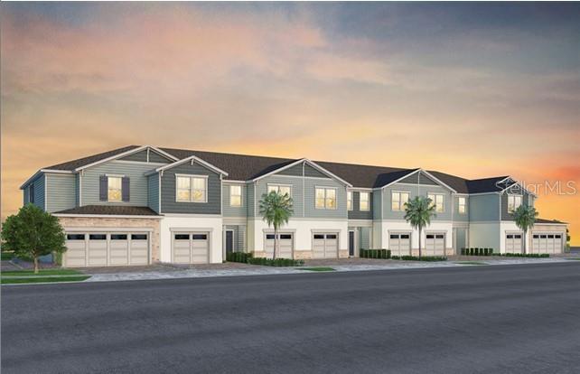 Under Construction. Welcome to Oviedo Square! This charming neighborhood showcases new construction luxury townhomes nestled in the heart of Oviedo and tucked off of S Central Avenue. These homes offer versatile floorplans with upscale finishes and integrated smart home technology. Plus, they're conveniently located just a short drive from the Cross Seminole Trail and Highway 417. Now Selling On-Site!
Classic Calm: At Pulte, we build our homes with you in mind. Every inch was thoughtfully designed to best meet your needs, making your life better, happier and easier. This gorgeous Springdale II two-story townhome features our Coastal exterior, 3 bedrooms, 2 full bathrooms, a powder room, a single-car garage, a covered lanai, window blinds, washer, dryer, refrigerator and our Classic Calm design package. The spacious first floor is ideal for entertaining, featuring a powder room, open concept gathering room, café and kitchen equipped with a pantry, Trenton Flagstone cabinetry, a white subway tile ceramic backsplash, Blanco Maple quartz countertops and beautiful Boston Perla ceramic tile flooring. After a long day, retreat upstairs to your private oasis. The Owner's Suite features a spacious walk-in closet and en suite bathroom with a double sink quartz-topped white vanity, linen closet, private water closet and walk-in shower with frameless glass door. Two additional bedrooms, the secondary bathroom and the laundry are also on the second floor, offering privacy and space for everyone. Professionally curated design selections include upgraded Trenton collection cabinets with quartz countertops, ceramic tile accents in the kitchen and bathrooms showers, Boston Perla ceramic tile flooring throughout the first floor living areas and bathrooms, and stain-resistant Ornamental Gate carpet in the bedrooms.